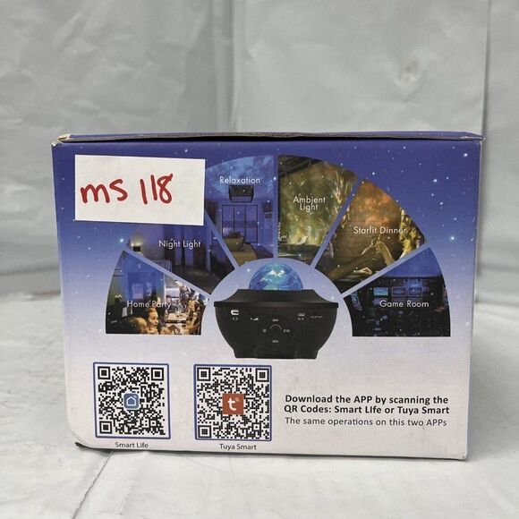 Lacoco BL-XK01 Bluetooth Music Speaker Galaxy Projector Star Night Light NS108 - Picture 3 of 7